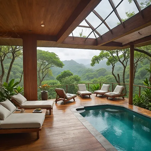 Gaia hotel & reserve in Manuel Antonio for refined adults seeking eco friendly luxury