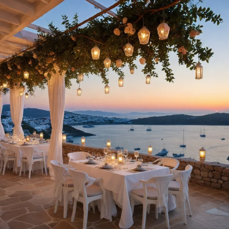 Mykonos venues with fine service and elevated island hospitality
