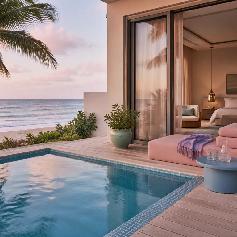Beachfront sanctuaries with in room private pool hotels for refined escapes
